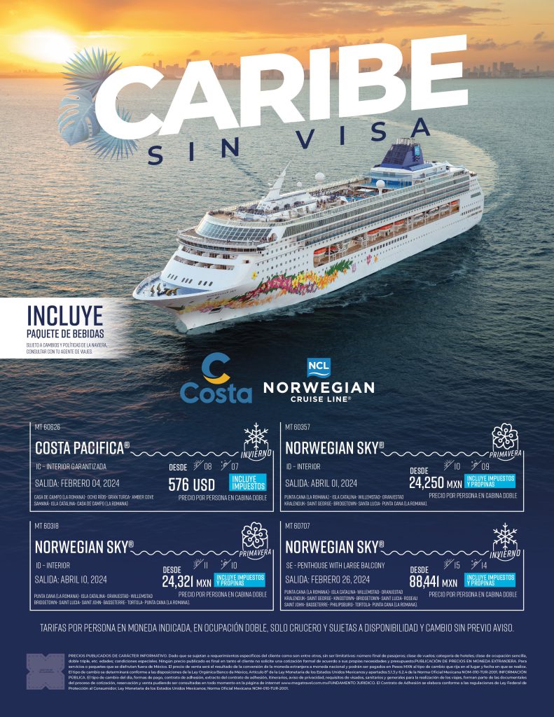 CARIBE SIN VISA